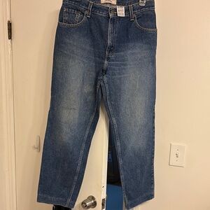 Levi's Relaxed Fit Misses Blue Jeans. Size 12 long.